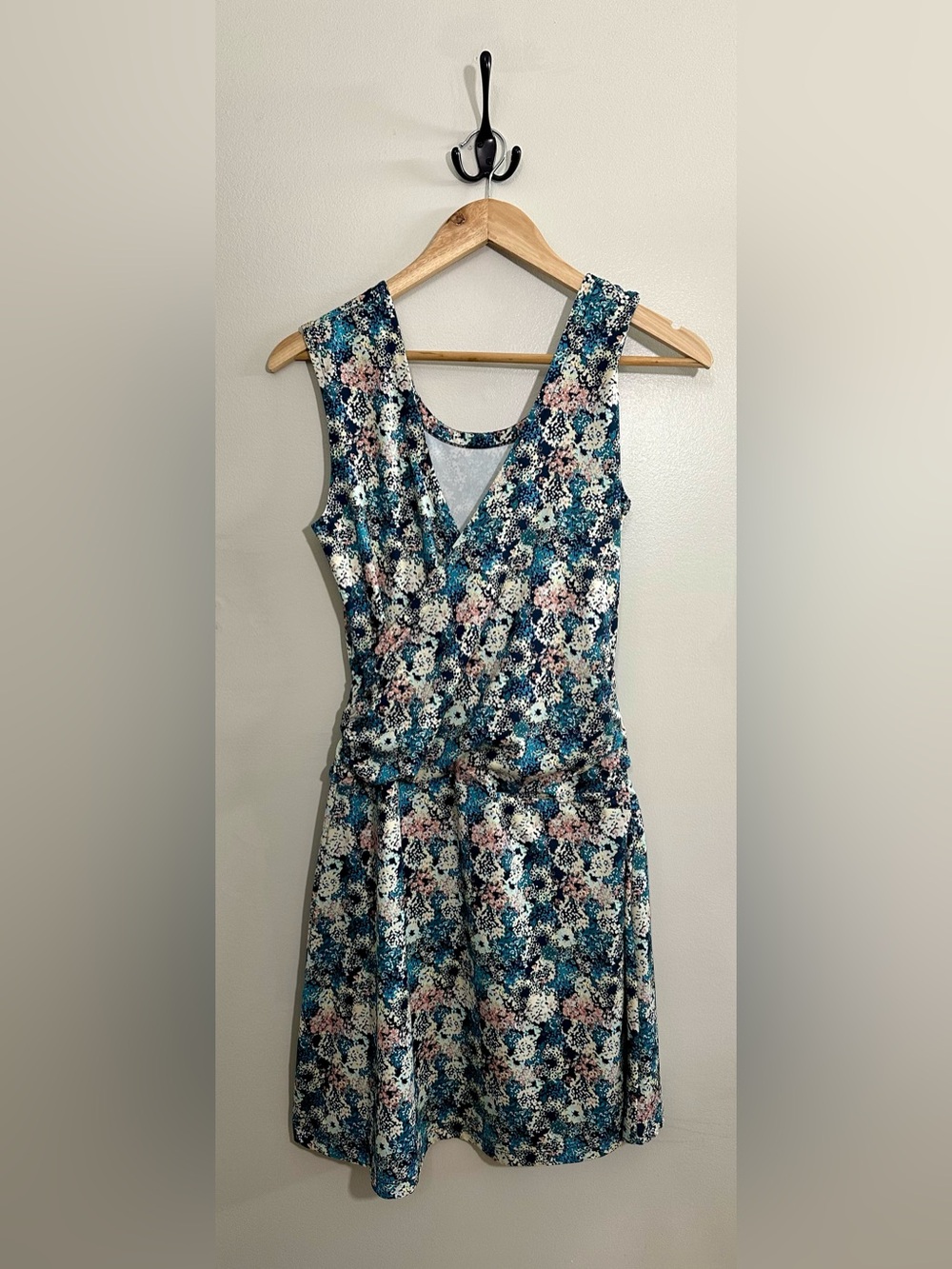 Patagonia Womens Seabrook Floral Print Twist Dress Size S
